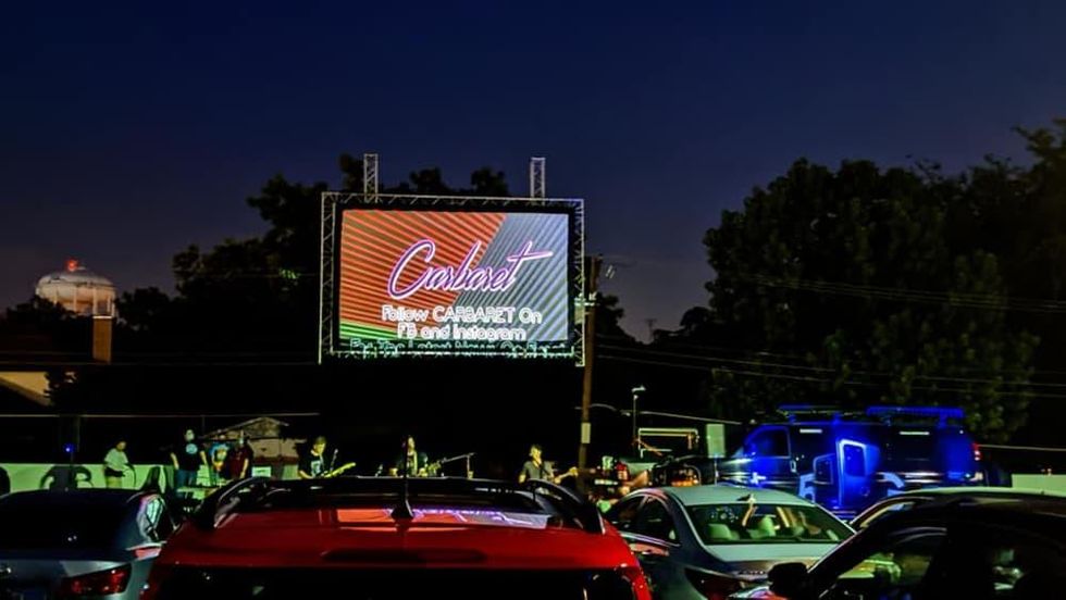 Carbaret drive-in movie