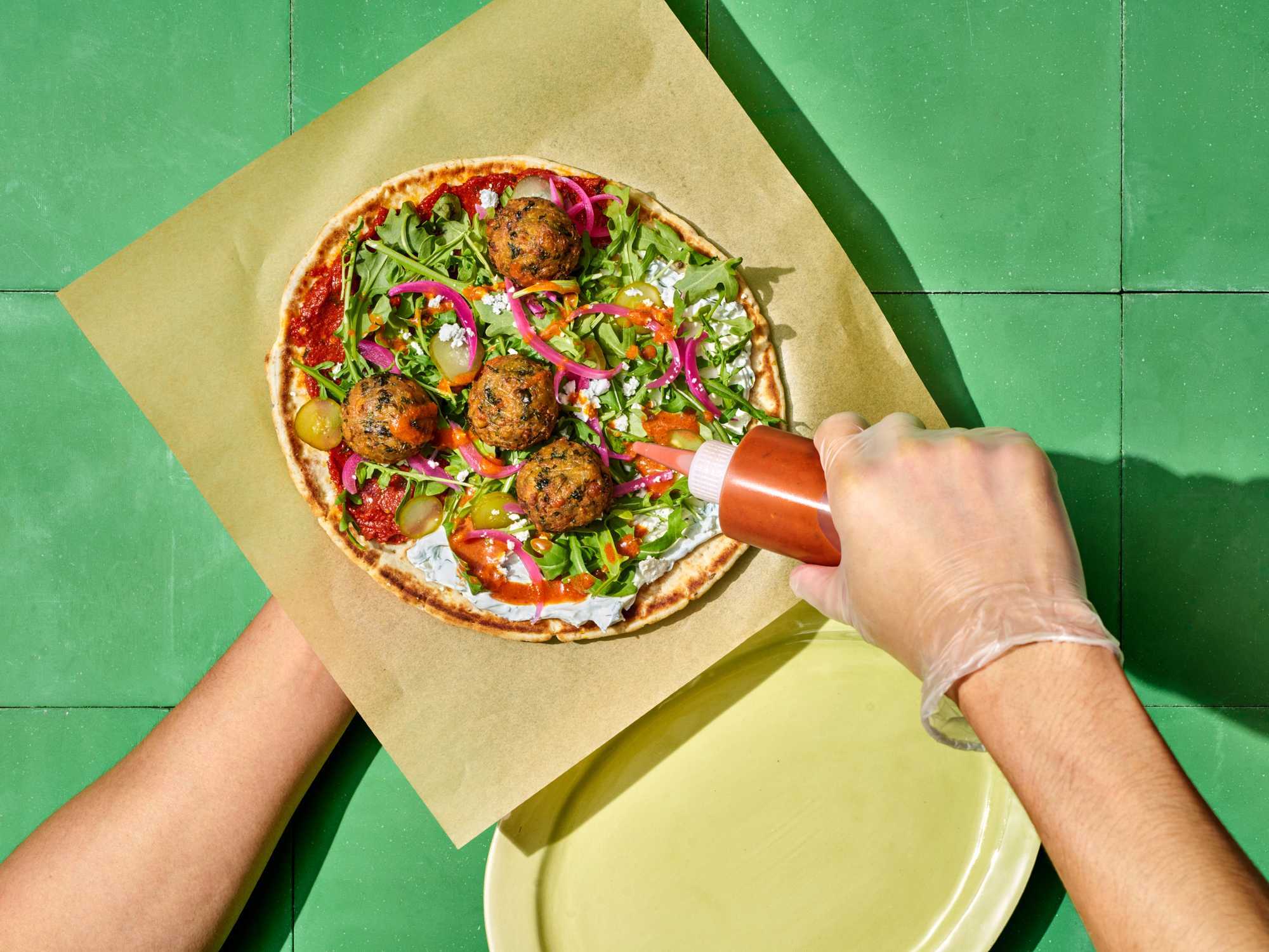 CAVA Schertz Station pita