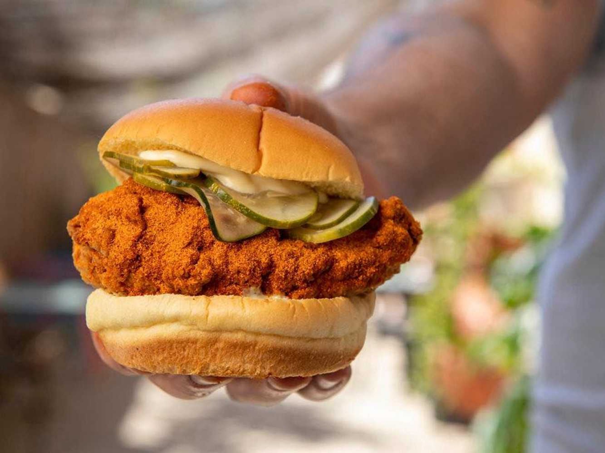 Chad Rosenthal chicken sandwich
