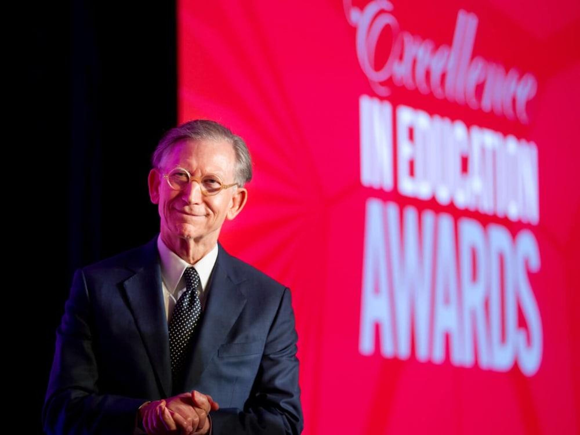 Charles Butt H-E-B San Antonio billionaire at 2013 H-E-B Excellence in Education Awards