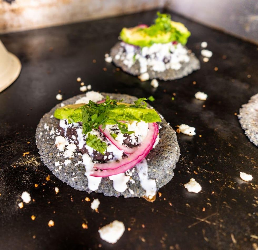 chilaquil tacos