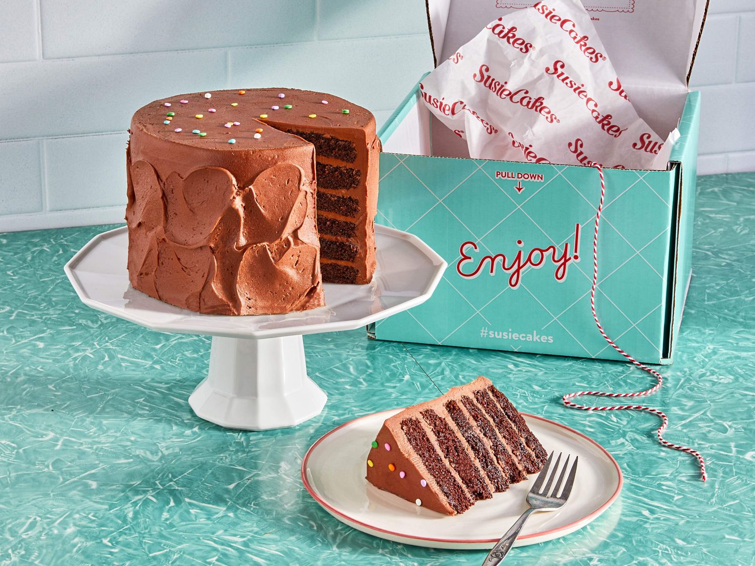 Chocolate cake at \u200bSusieCakes