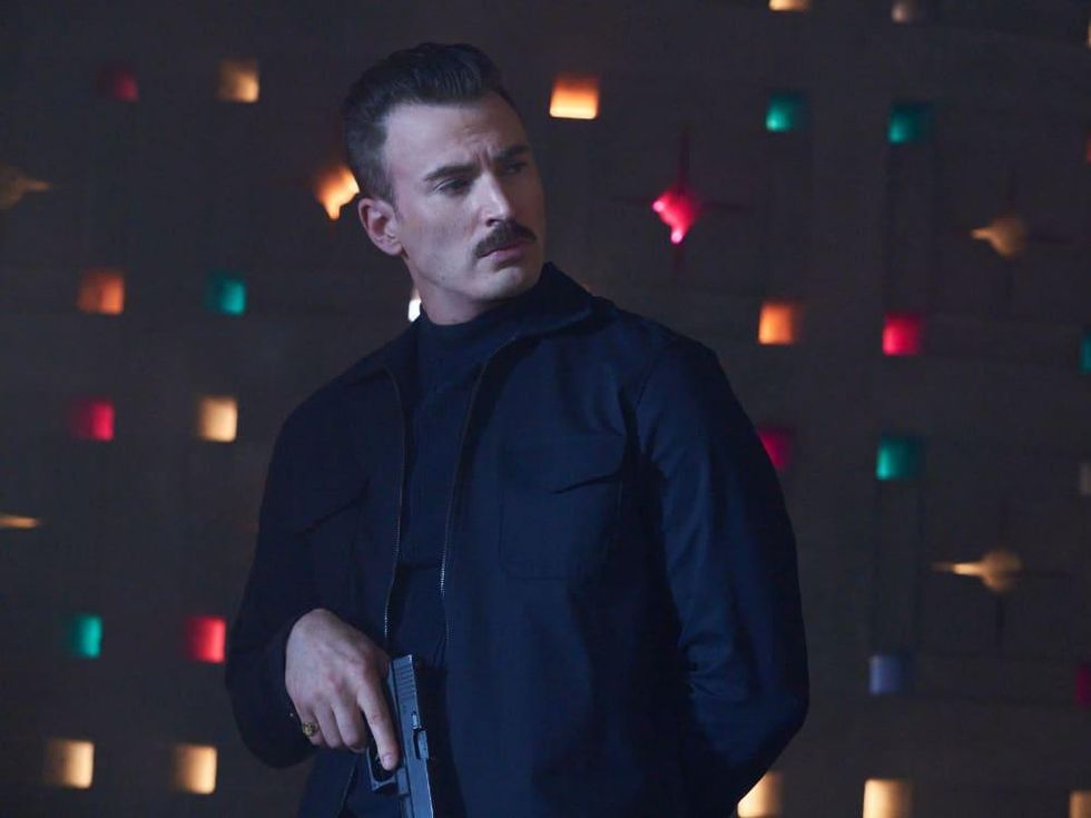 Chris Evans in The Gray Man