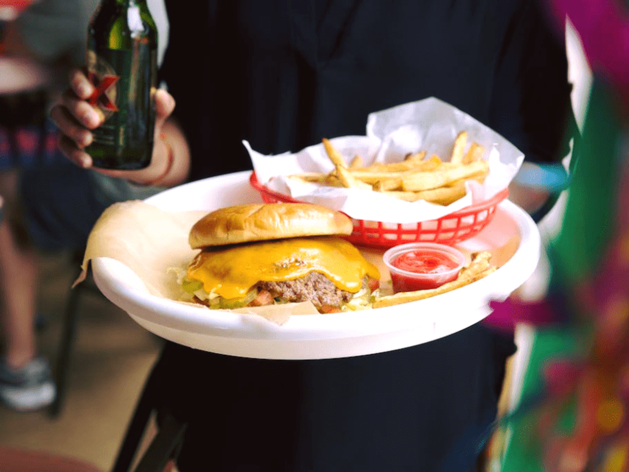 Chris Madrid's hamburger burger San Antonio