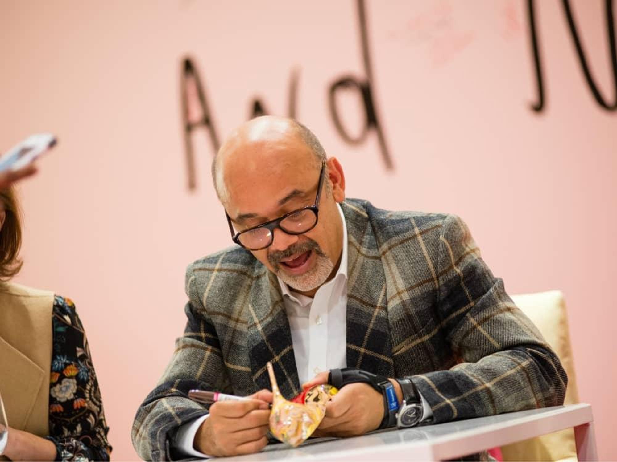 Christian Louboutin personal appearance at Neiman Marcus NorthPark