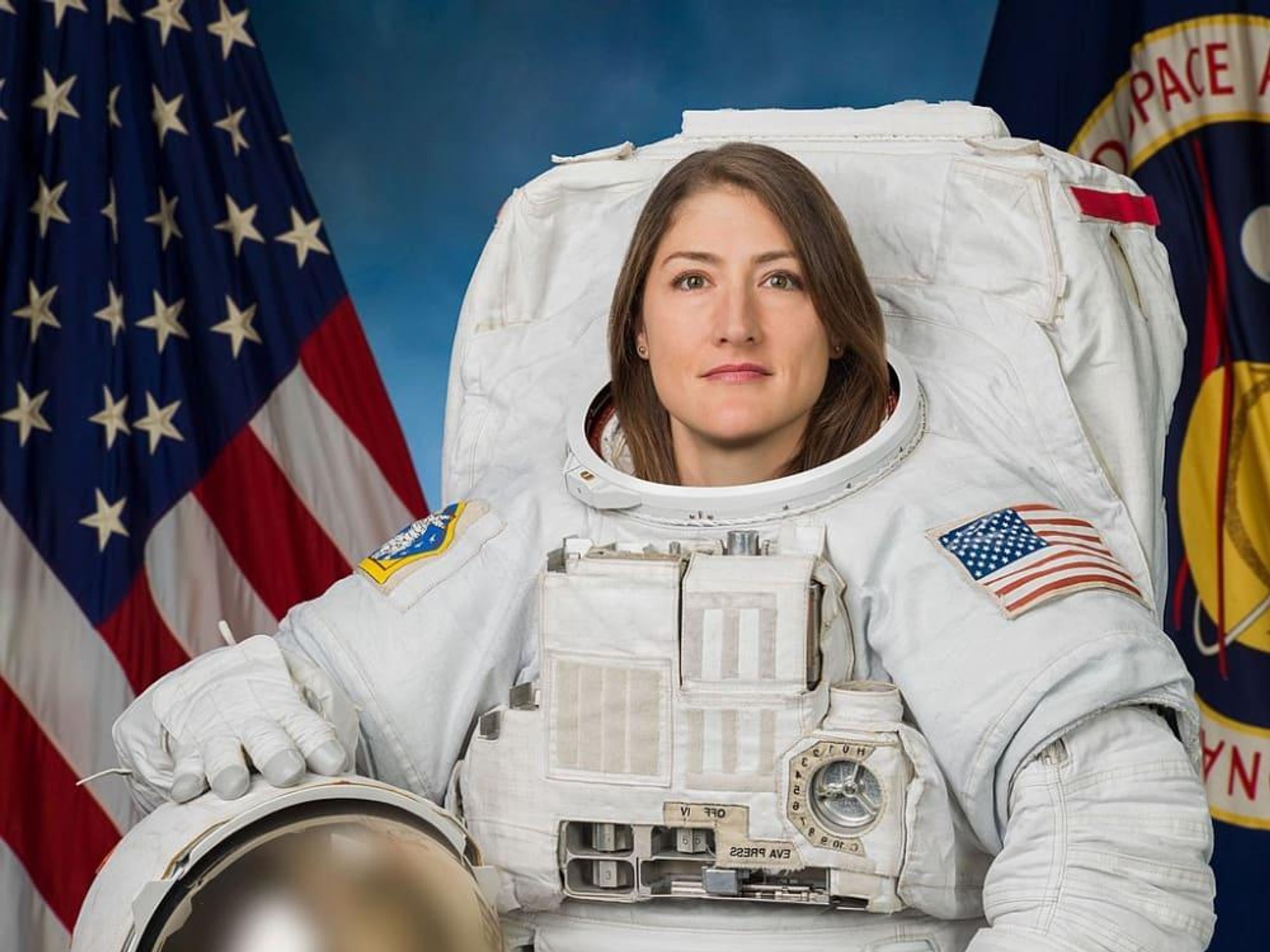 Christina Koch NASA spacewalk flight