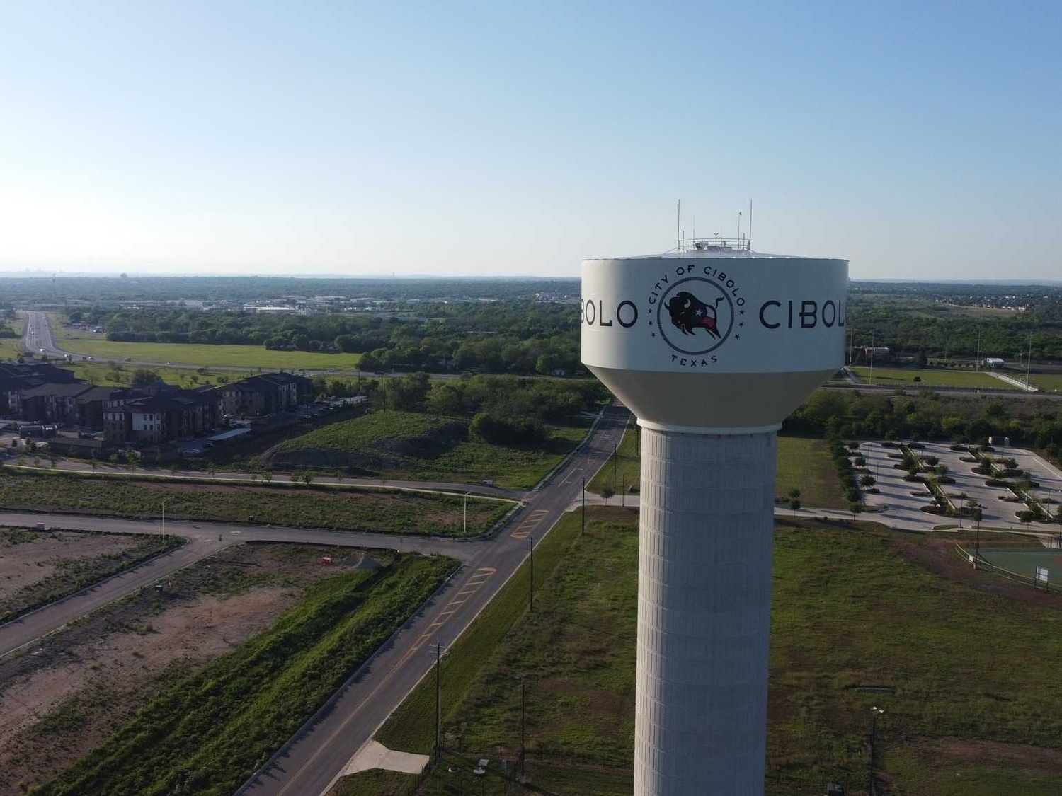 Cibolo, Texas water tower