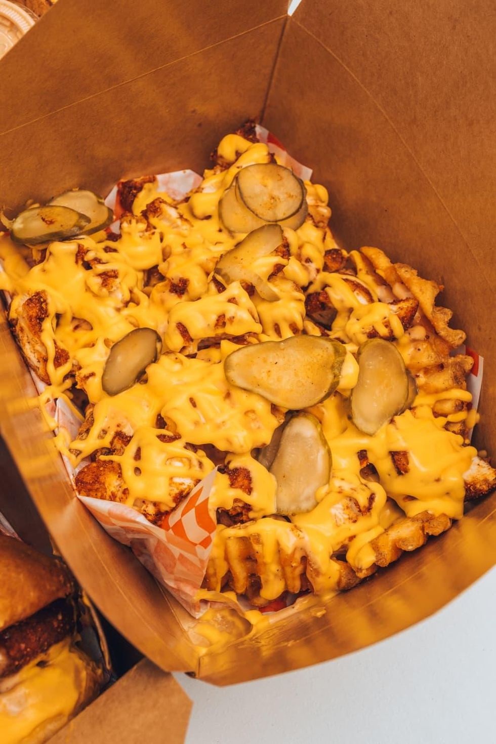 Clutch City Cluckers loaded fries