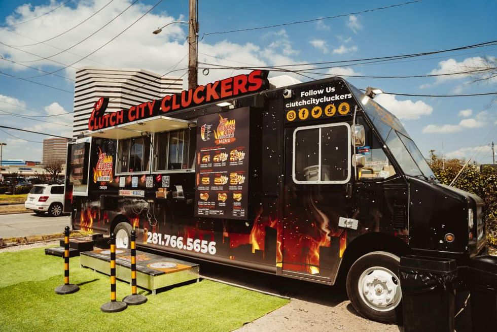 Clutch City Cluckers truck