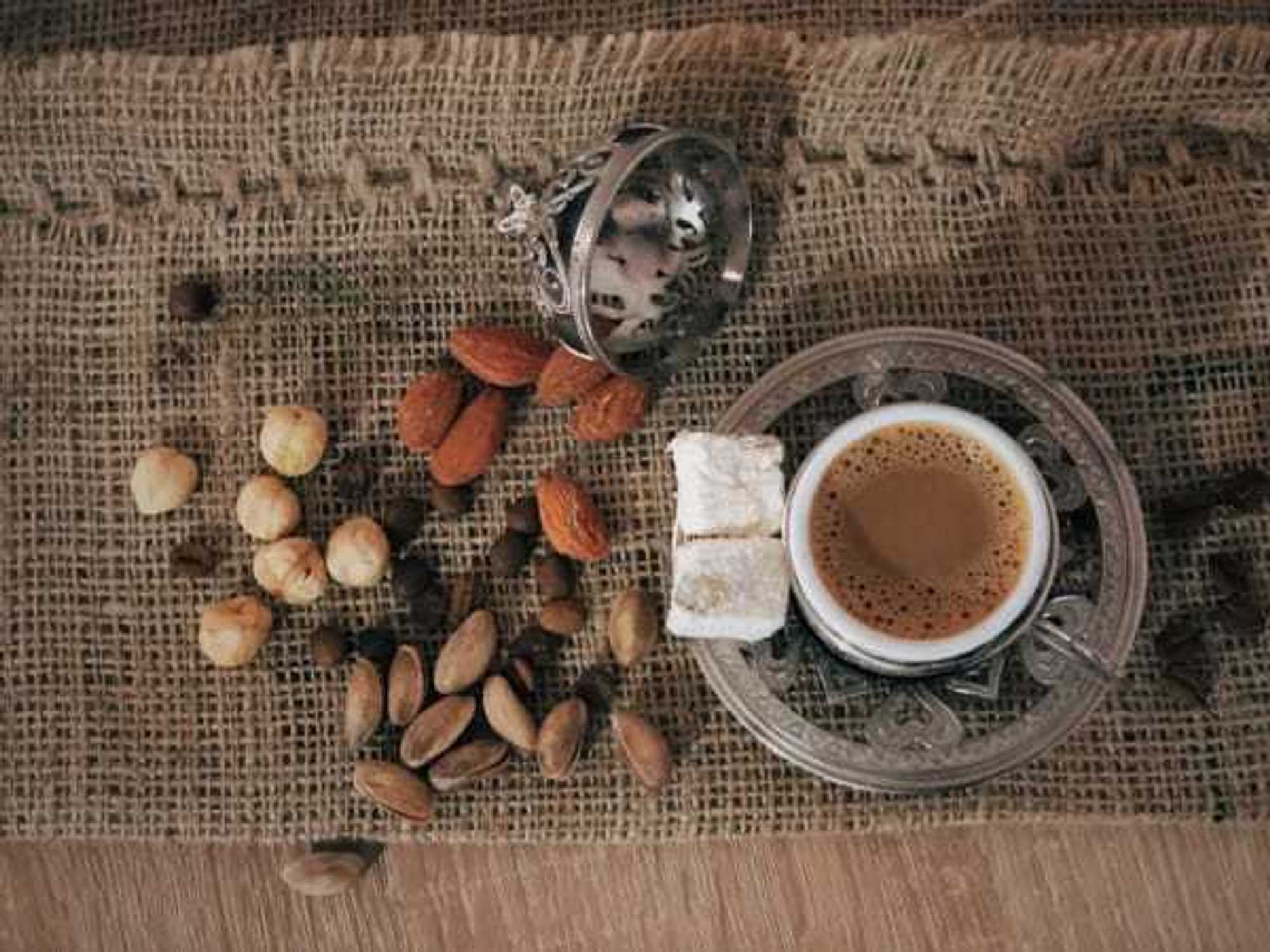 Coffee and nuts