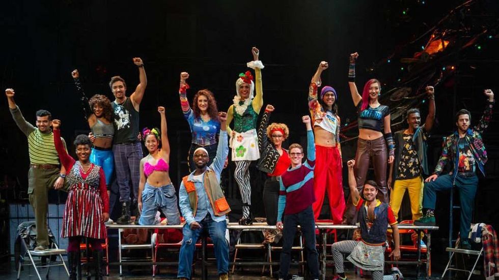 Company of Rent 20th Anniversary production