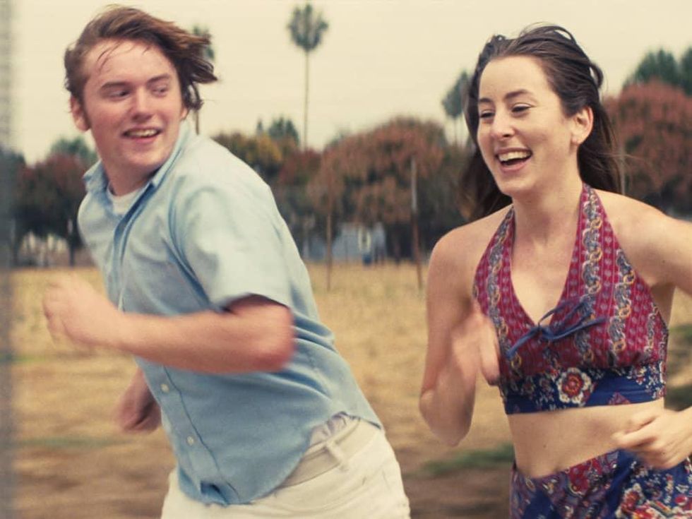 Cooper Hoffman and Alana Haim in Licorice Pizza