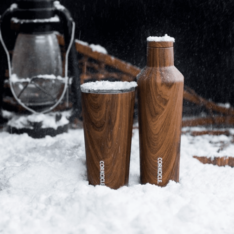 Corkcicle walnut wood collection