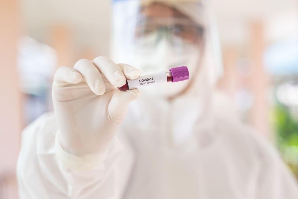 Coronavirus testing COVID-19 testing lab doctor test