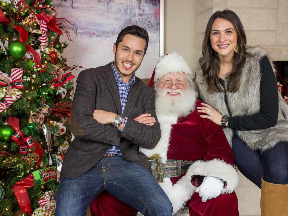 David Garcia with Luxury Home Magazine, Santa, Alanna D'Antonio