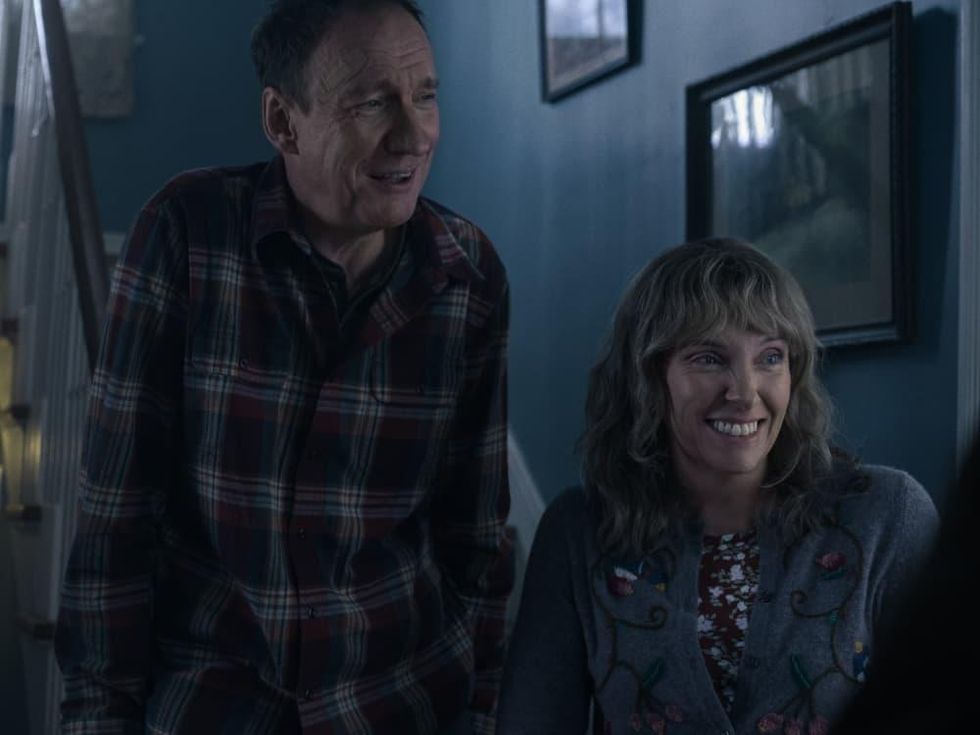 David Thewlis and Toni Collette in I'm Thinking of Ending Things