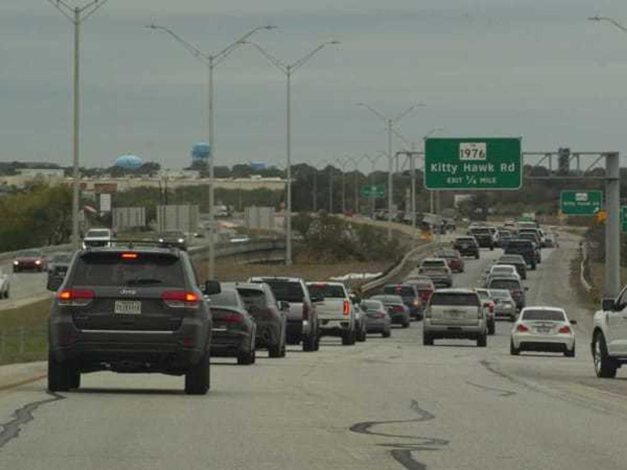December traffic on 410 2024