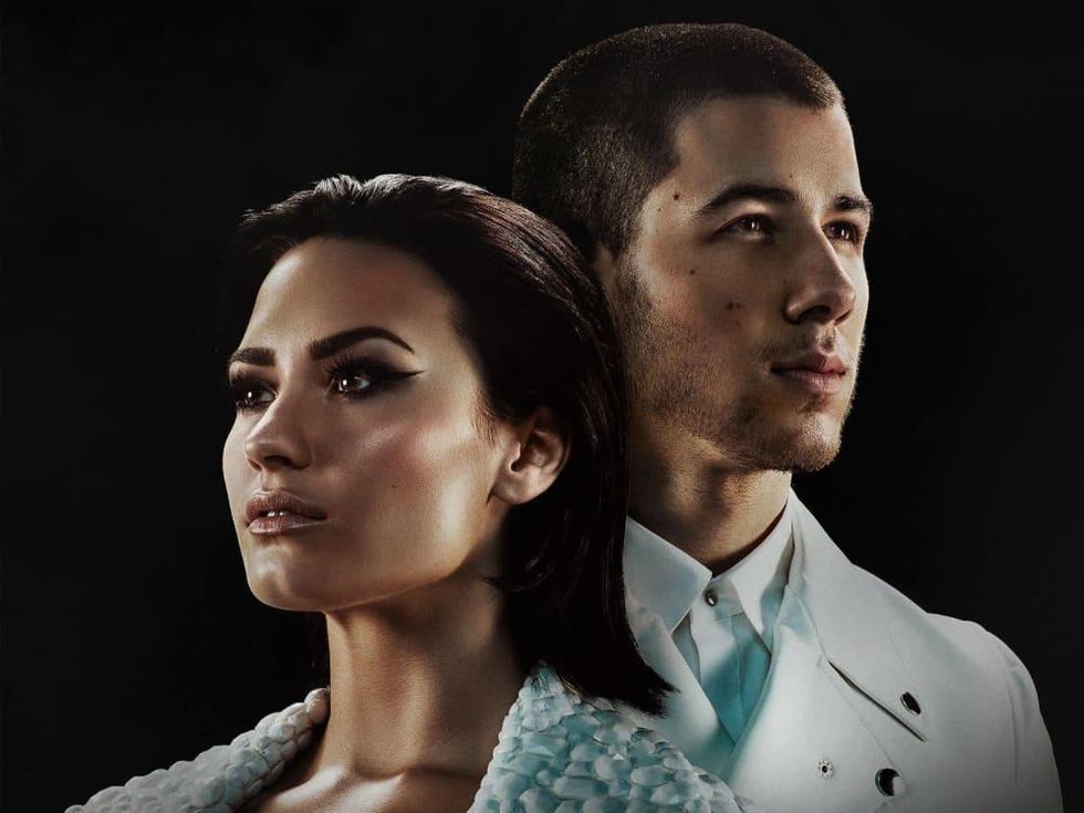 Demi Lovato and Nick Jonas