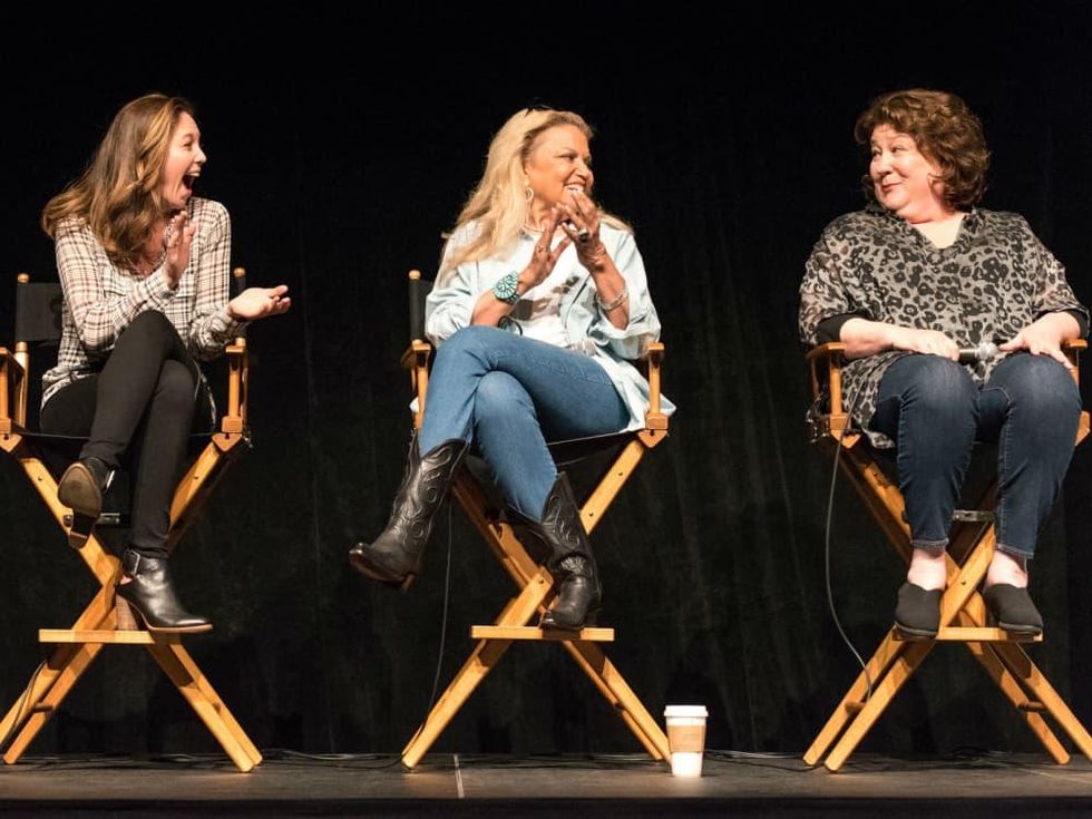 Diane Lane, Suzanne de Passe, and Margo Martindale at Lonesome Dove Reunion