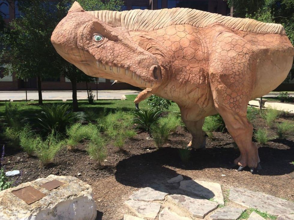 Dinosaur at the Witte Museum