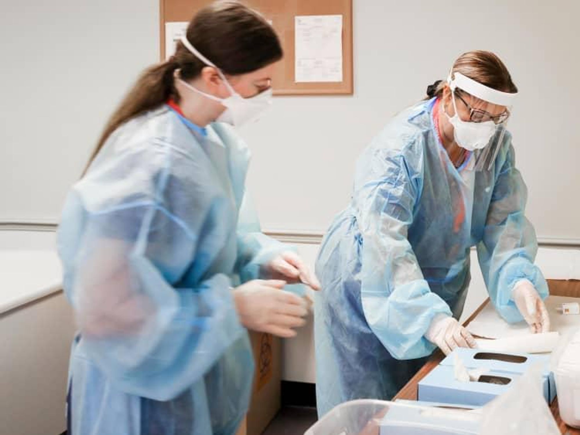 doctor nurse health care professional cvs pharmacy covid-19 coronavirus