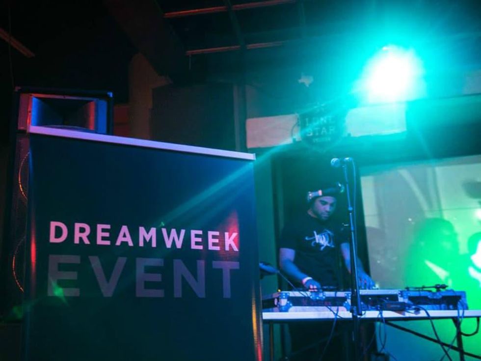 DreamWeek event sign 2015 DJ Johnny Zip San Antonio