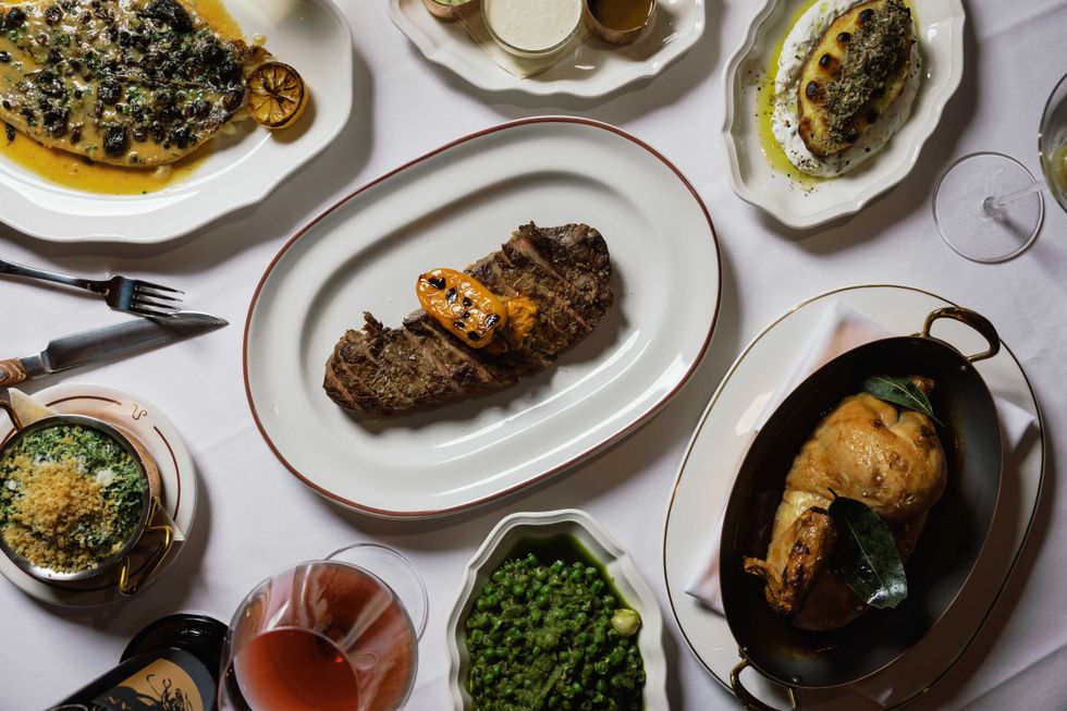 Driskill Grill and Bar dishes
