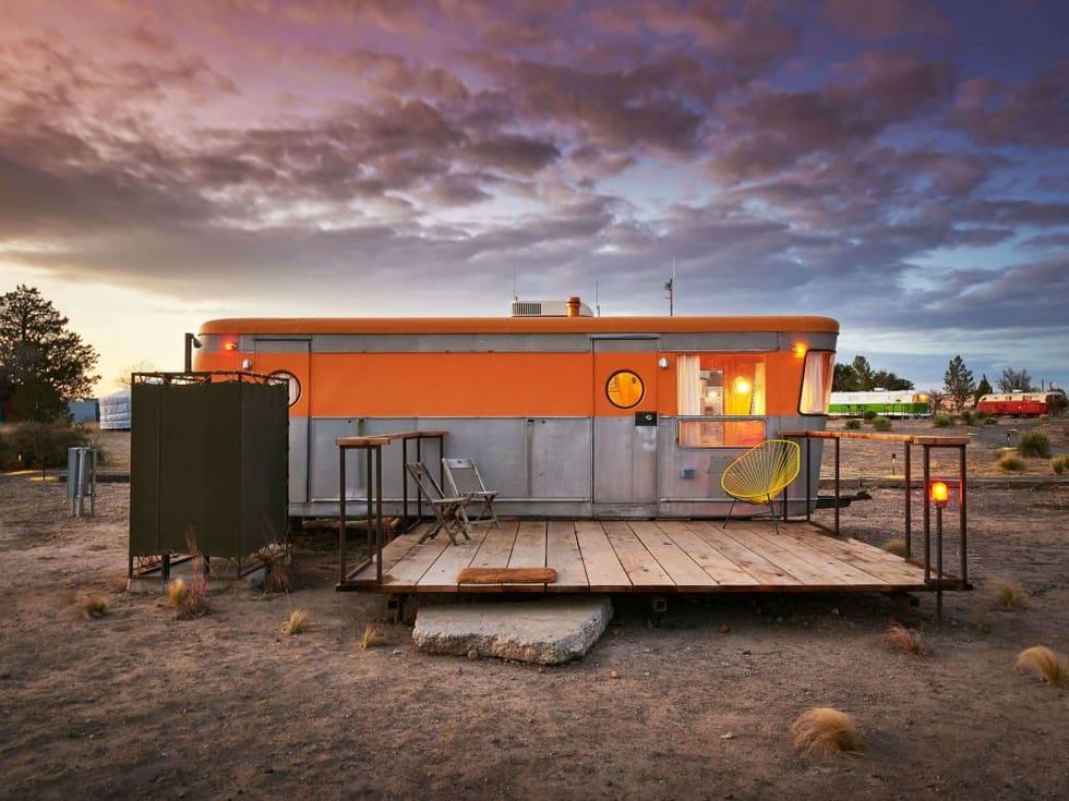El Cosmico Marfa Spartan Manor Trailer
