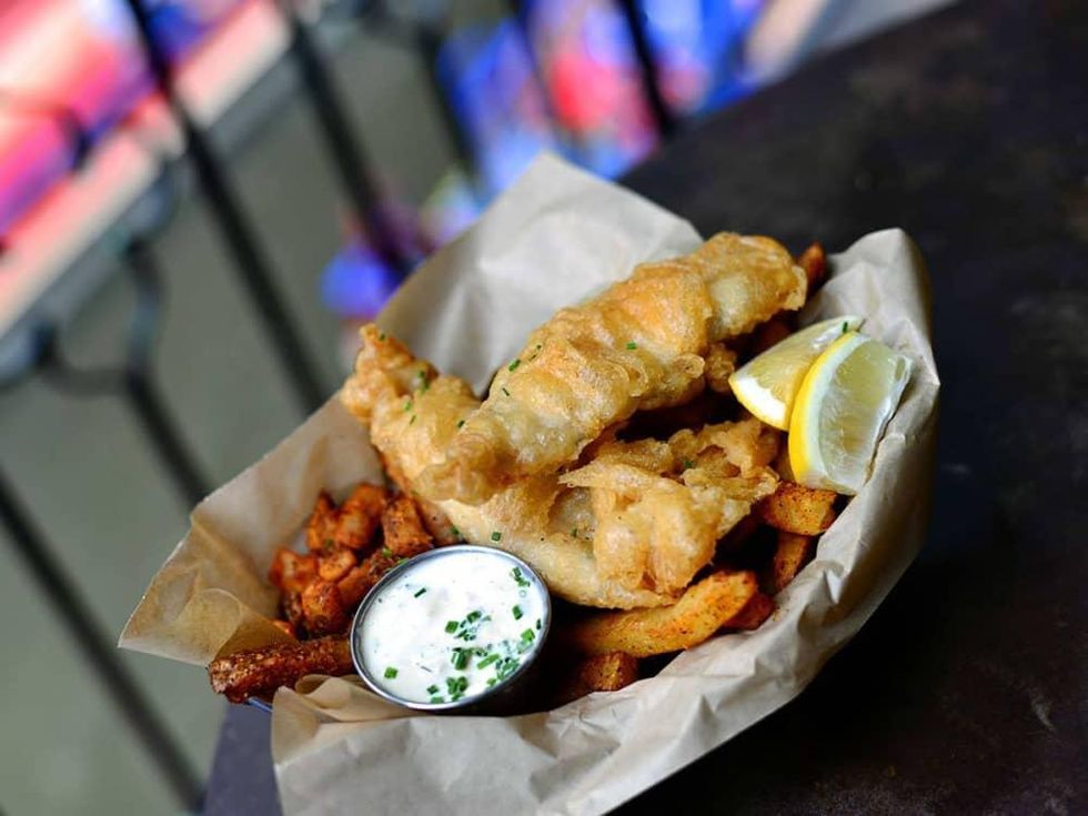 Esquire Tavern San Antonio fish and chips