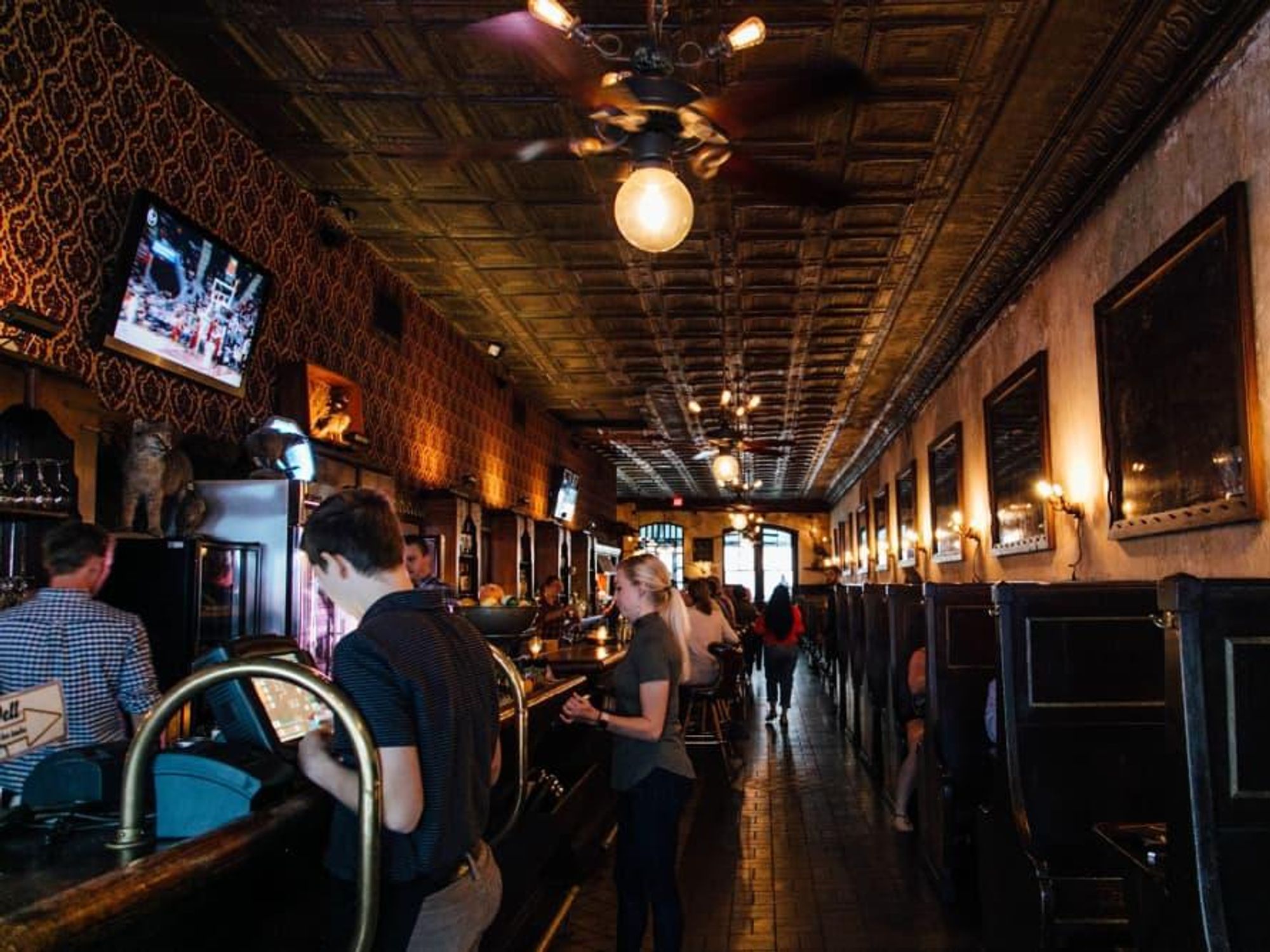 Esquire Tavern San Antonio interior bar