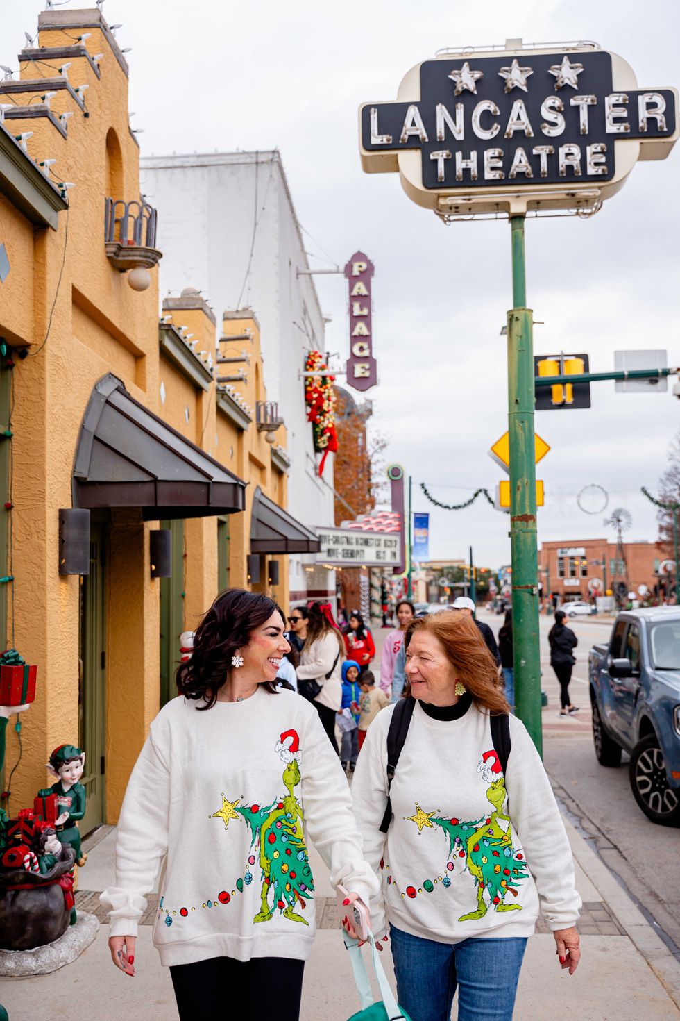 Everyone's a kid at the Lancaster Theater during Christmas.