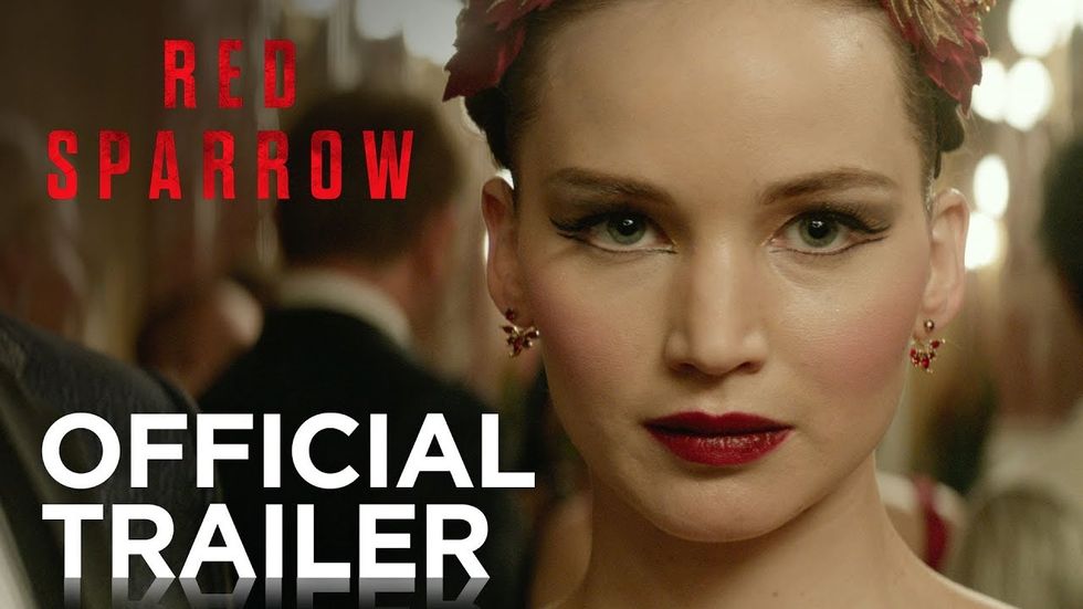 Jennifer Lawrence reignites U.S.-Russia rivalry with Red Sparrow