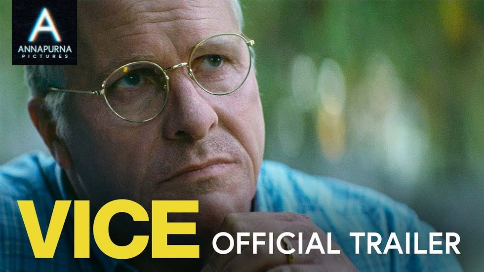 Christian Bale is terrifyingly entertaining as Dick Cheney in Vice