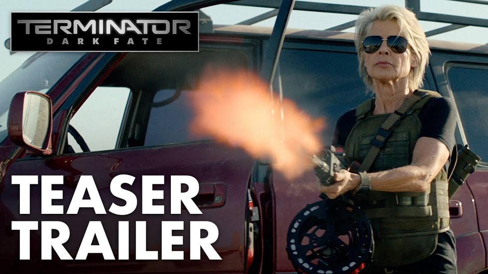James Cameron is back to rev up the action in Terminator: Dark Fate