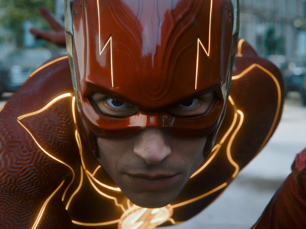 Ezra Miller in The Flash