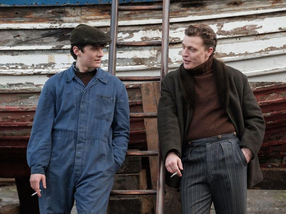 Fionn Whitehead and Jack Bandeira in The Duke