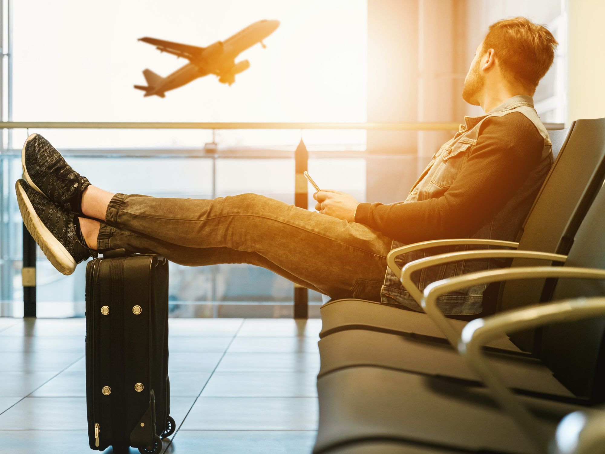 Flying, airports, San Antonio International Airport