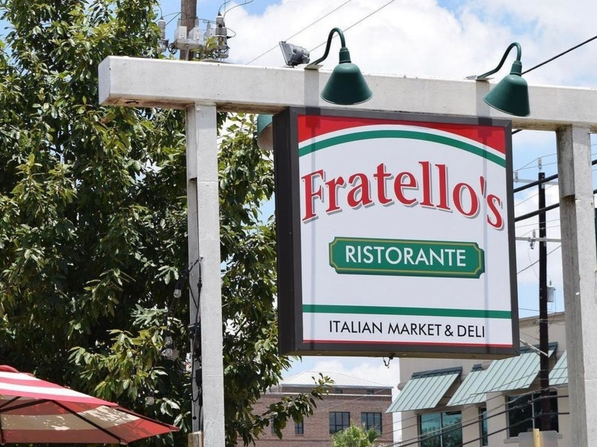 Fratello's sign San Antonio