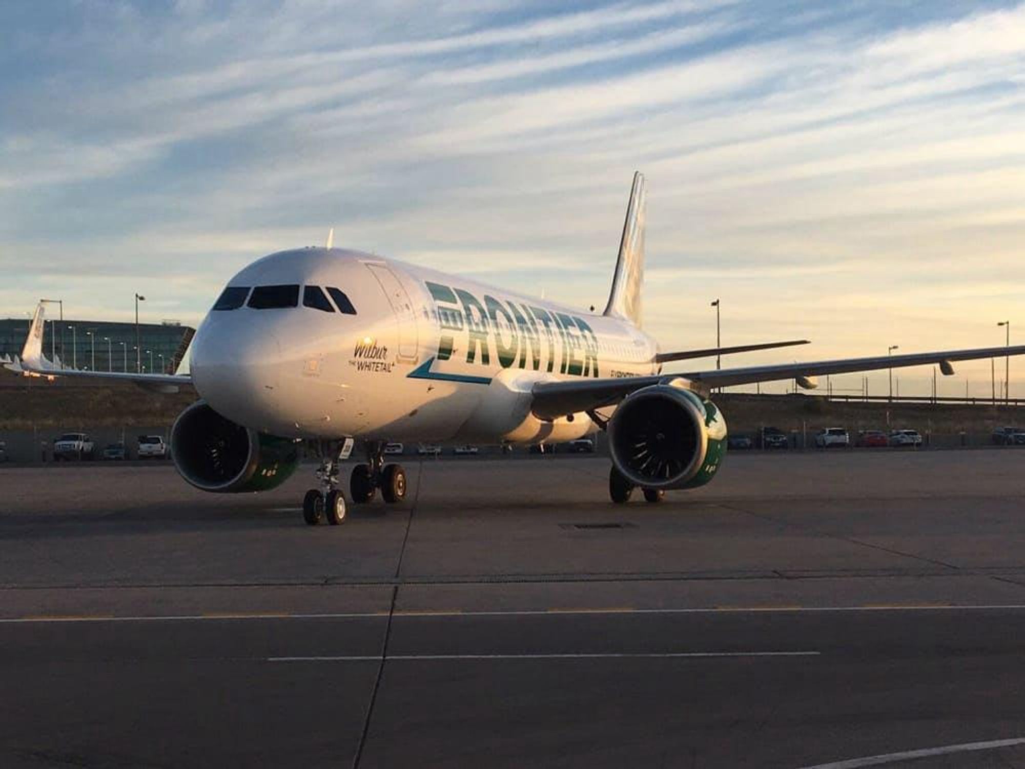 Frontier Airlines plane