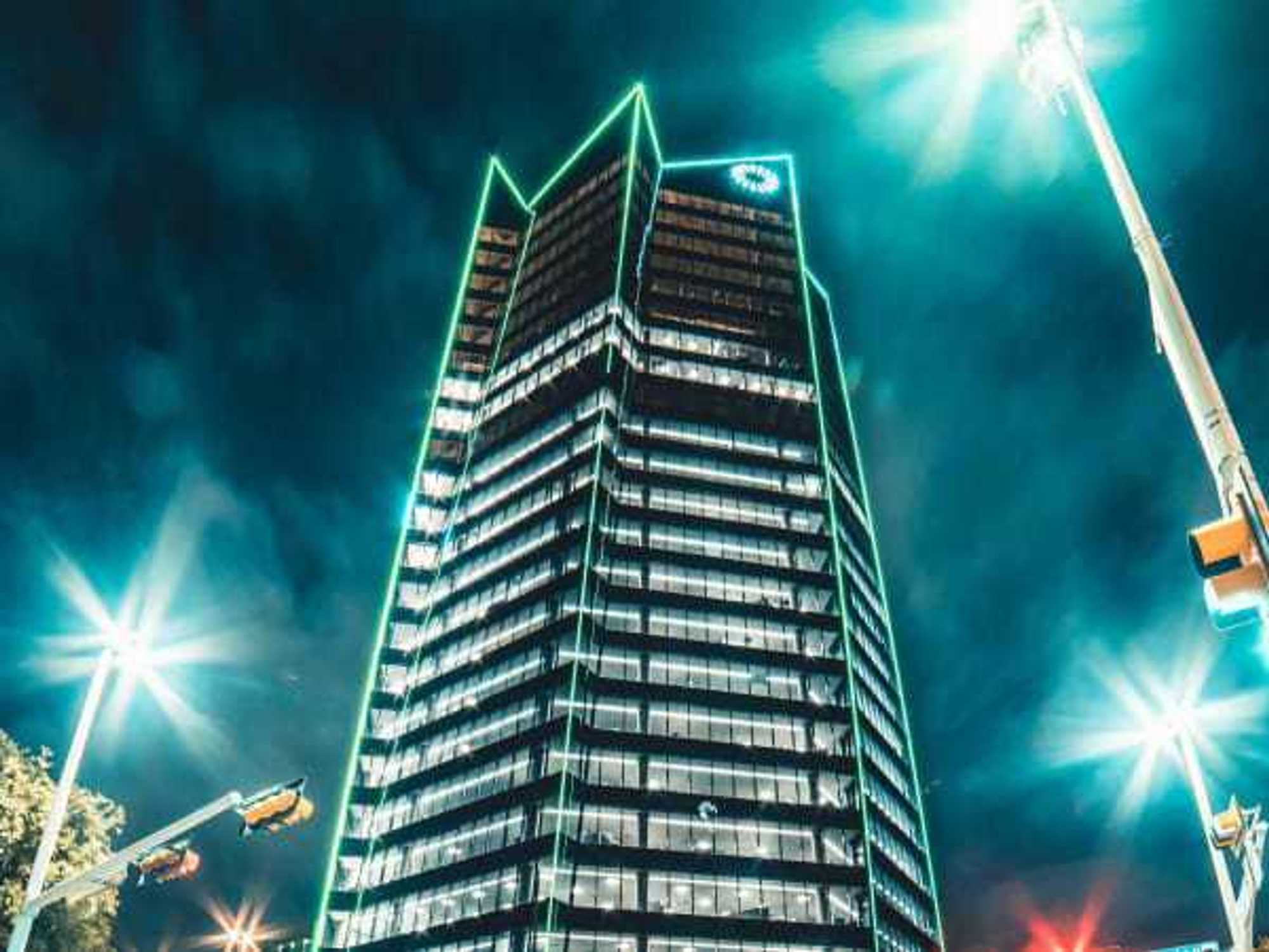 Frost Bank tower in San Antonio
