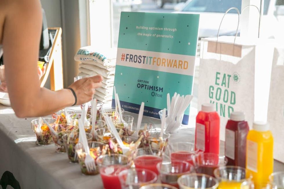 Frost it Forward Event Energy X Fitness
