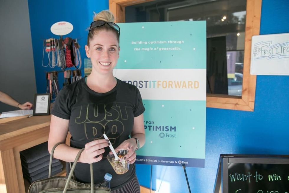 Frost it Forward Event Energy X Fitness