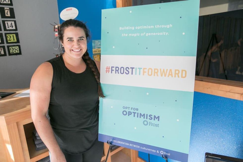 Frost it Forward Event Energy X Fitness