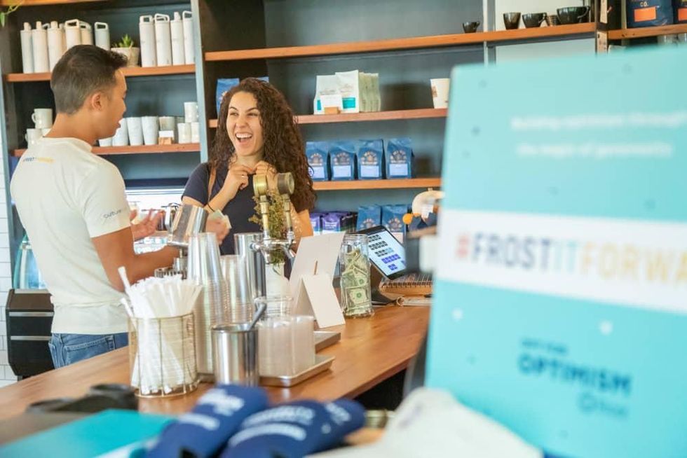 Frost pop-up at Merit Coffee San Antonio