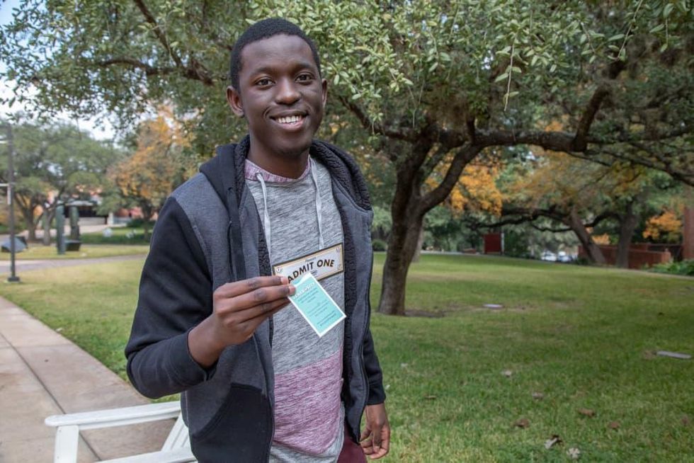 Frost pop-up at Trinity University