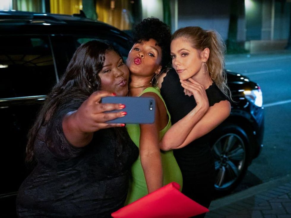 Gabourey Sidibe, Janelle Mon\u00e1e, and Lily Cowles in Antebellum