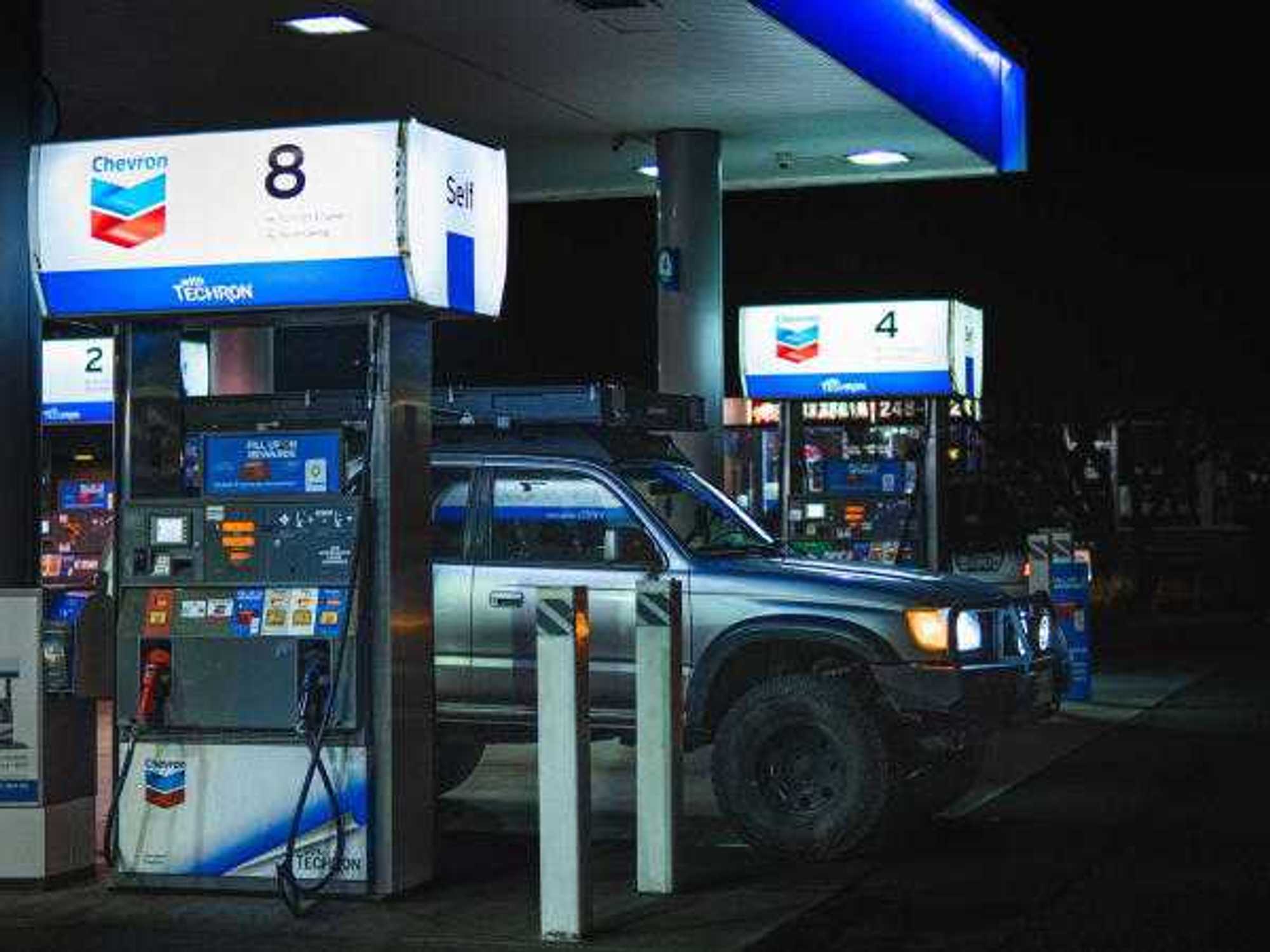 Gas station, Texas