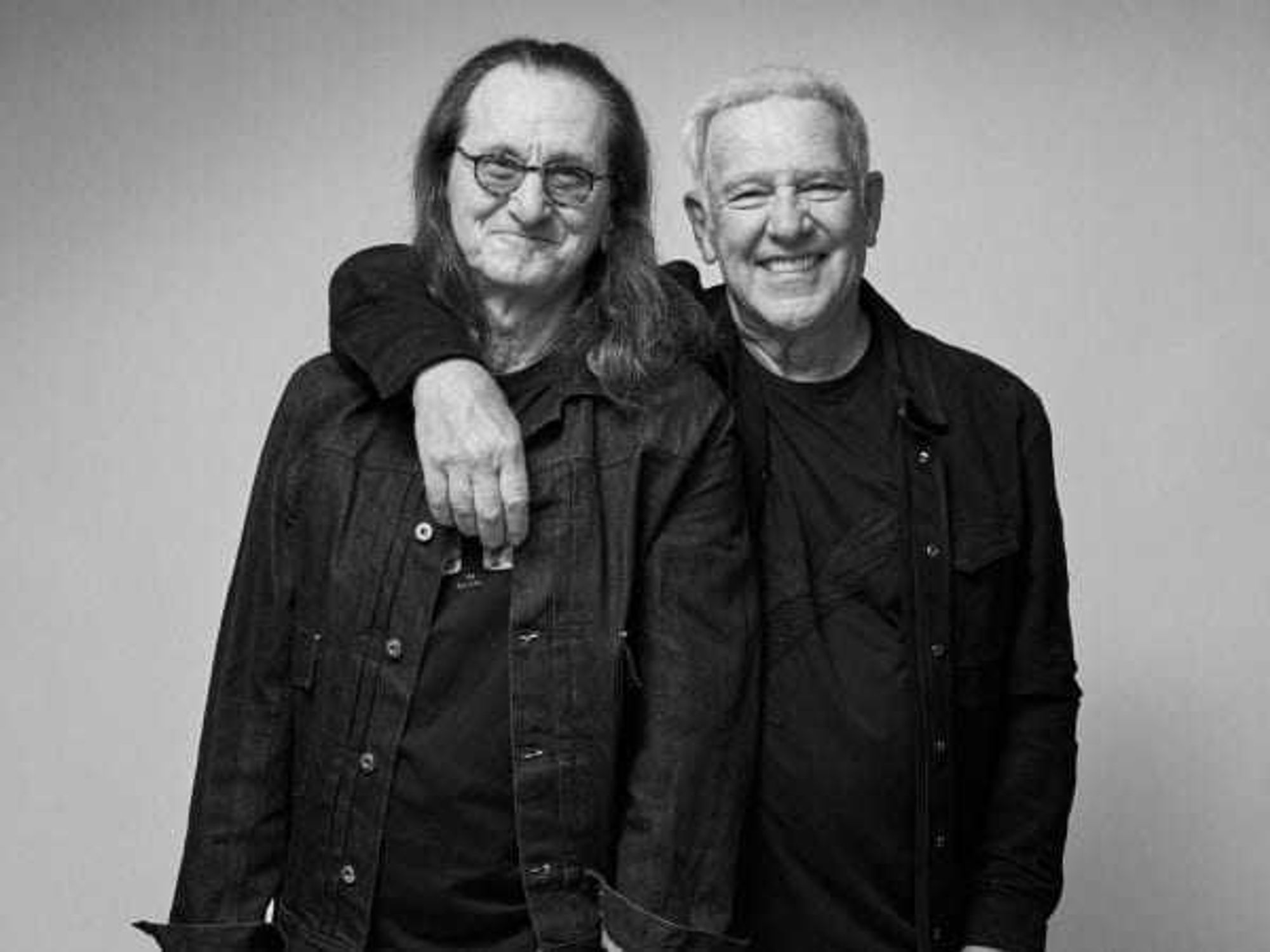 Geddy Lee and Alex Lifeson of Rush