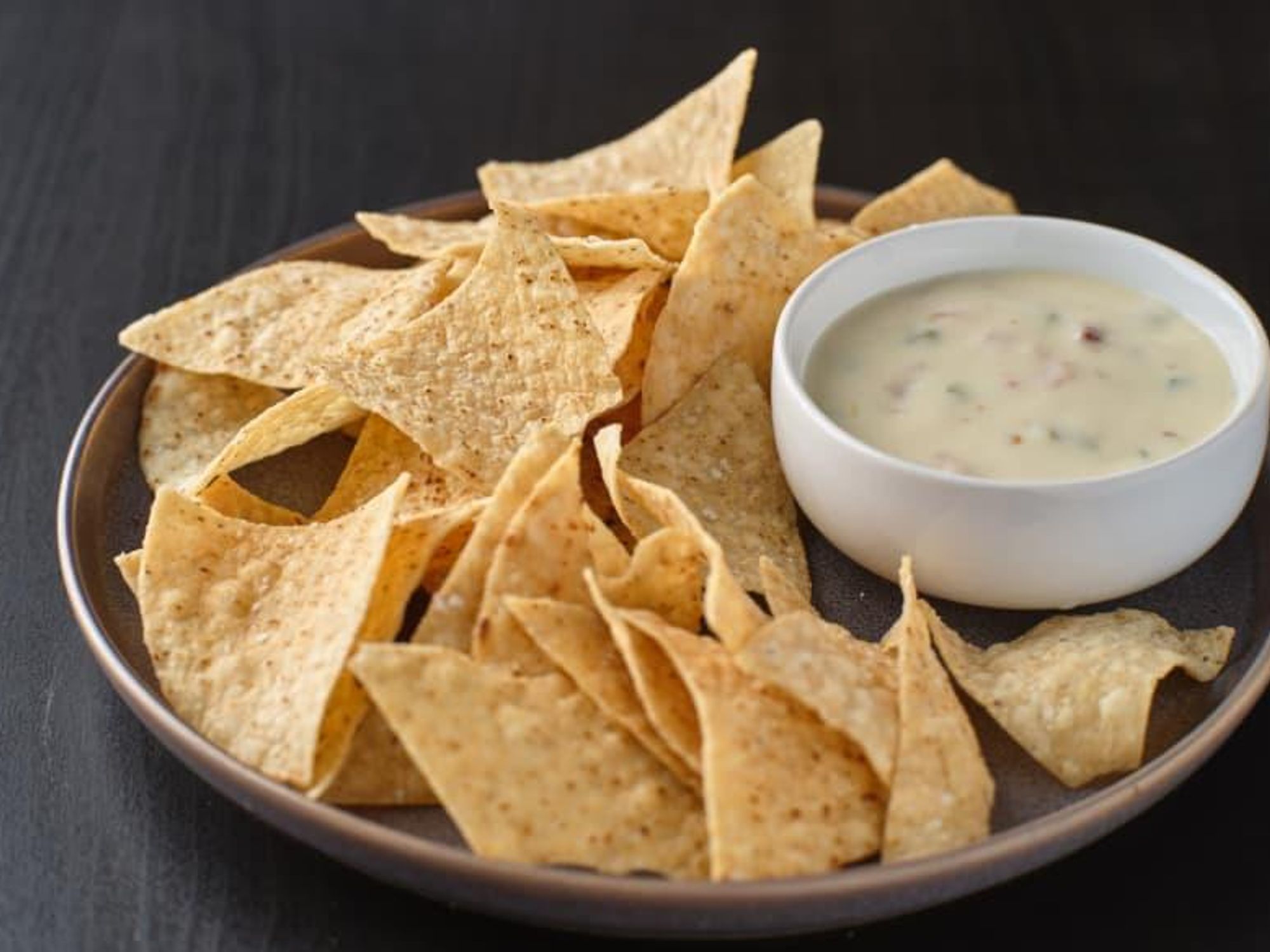 generic chips and queso