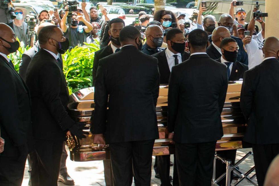 George Floyd funeral Houston